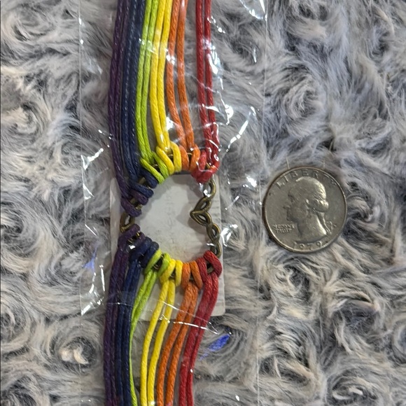 Multicolor String Bracelet - Picture 3 of 4